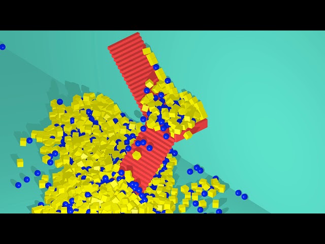 #18 - Creative coding / simulation using three.js and ammo.js at 4K 3840x2160@60FPS