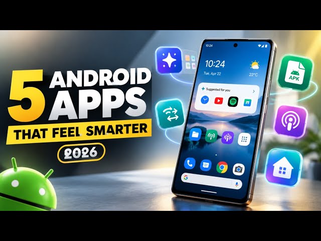 5 Android Apps That Make Your Phone Feel Smarter in 2026