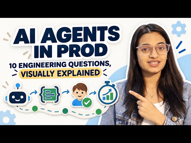 AI Agents in Production: 10 Engineering Questions, Visually Explained