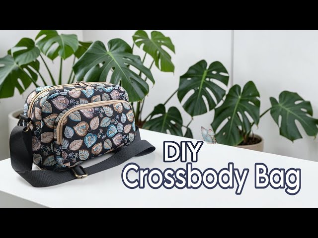 DIY Cara Membuat Tas/ Crossbody Bag/ Tutorial & Pattern