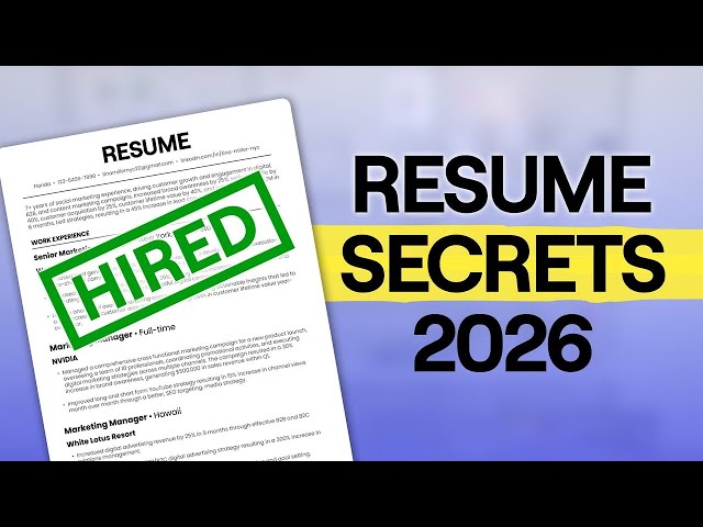 How to Make A Resume that Stands Out in 2026 (after hiring 1,000s)