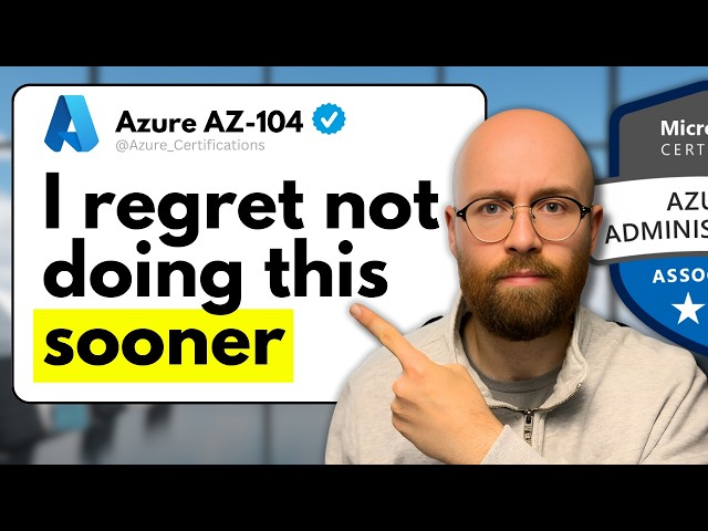 5 Projects to Pass Azure AZ-104 (Cloud Administrator)