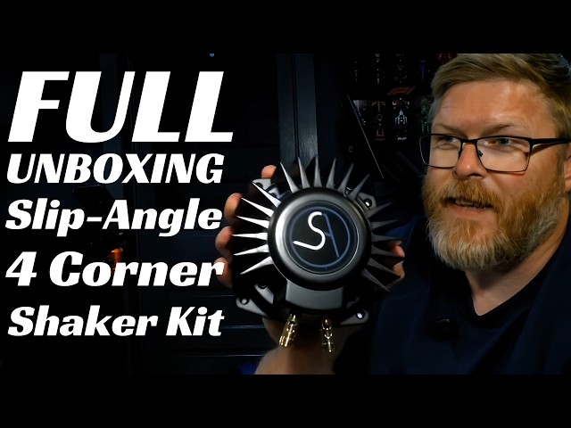Unboxing the Slip-Angle 4 Corner Shaker Kit (300W Sim Racing Haptics)