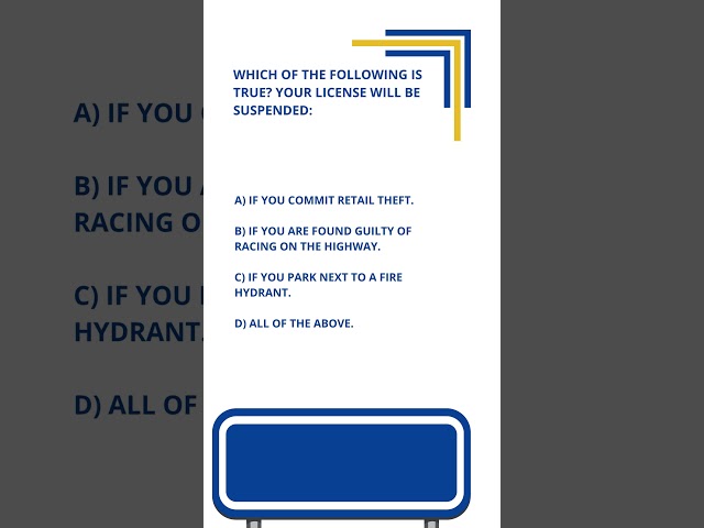 How to Pass Florida Driving Test: Don't Fail this Question!