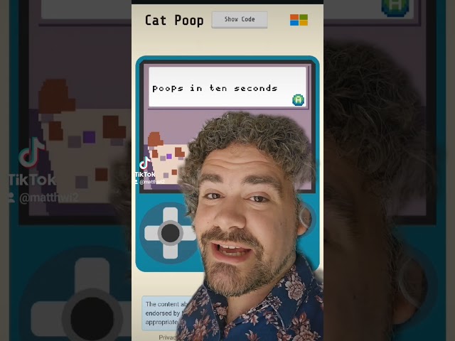 Play here: https://arcade.makecode.com/S09147-14343-12943-52935 and follow my page to learn more