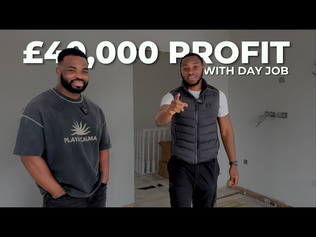 HOW TO MAKE £40,000 PROFIT WITH A DAY JOB | UK PROPERTY DEVELOPMENT |