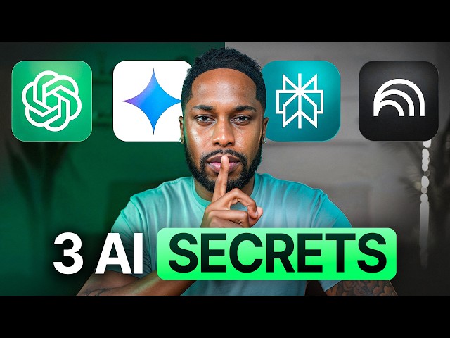 3 AI Secrets 99% of People Don't Know