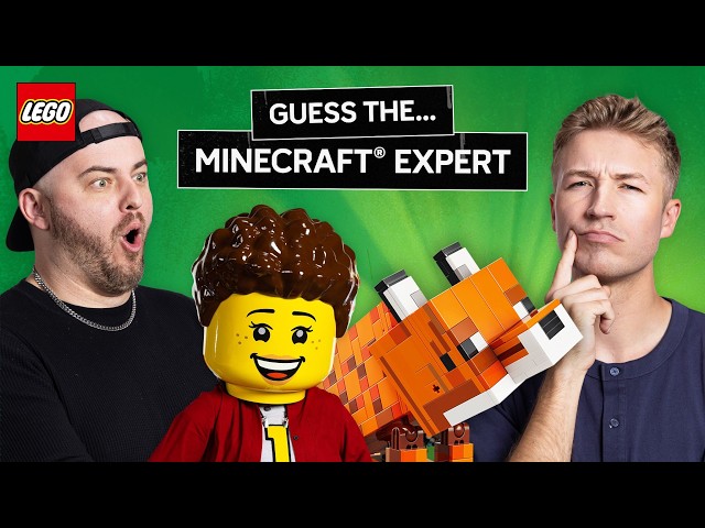Guess the REAL Minecraft Expert ft. @sigils | Full Episode | LEGO Brick Click