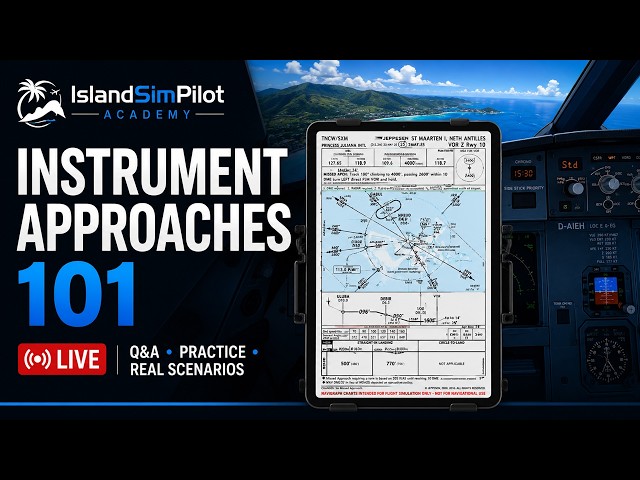 Instrument Approaches 101 | ILS, LPV, LNAV & VOR Approaches Explained
