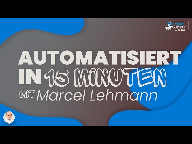Automated in 15 Minutes - SANDMANN SENDET EP. 66 with Marcel Lehmann