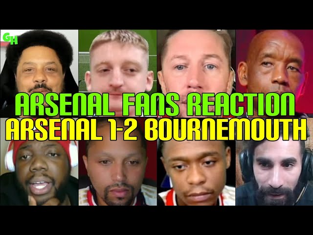 ANGRY 🤬 ARSENAL FANS REACTION TO ARSENAL 1-2 BOURNEMOUTH | FANS REACTION 