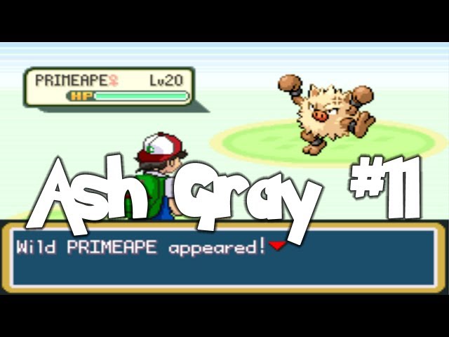 Pokemon Ash Gray Part 11 - DAT MAWNKEY