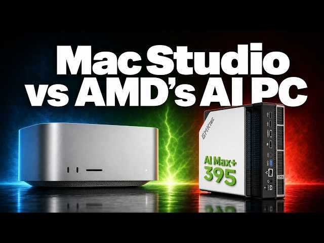 $10,000 Mac Studio Vs AMD's $3,500 AI PC For Local AI