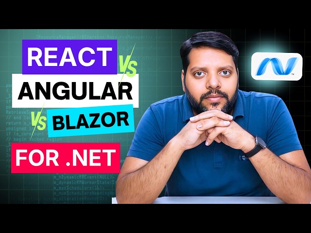Best Frontend for .NET in 2026? React vs Angular vs Blazor | Which Should You Learn?