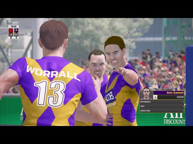 KLASH Season 1 Week 19 Las Vegas Red Devils VS New Orleans Krewe Rugby League Live 4