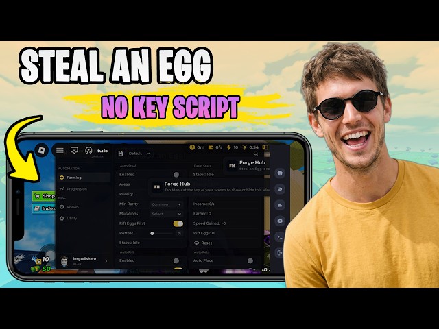 Steal An Egg Mobile Script - How To Get Steal An Egg Roblox Script NO KEY - Script Steal An Egg