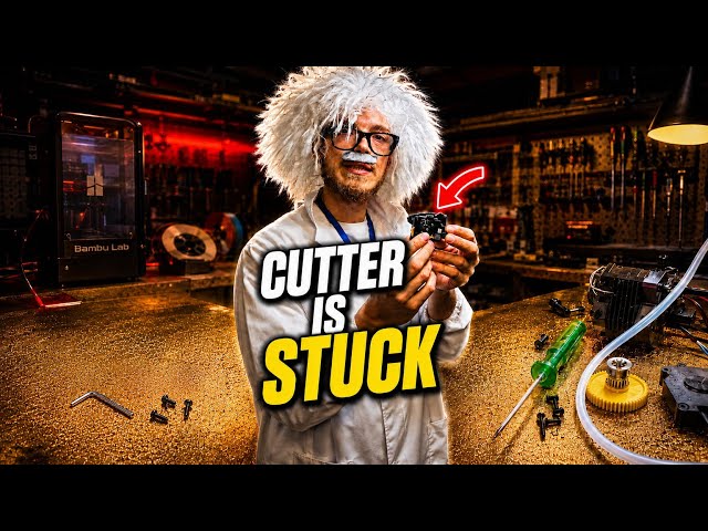 Bambu P1S Cutter Error? How to Find the Problem