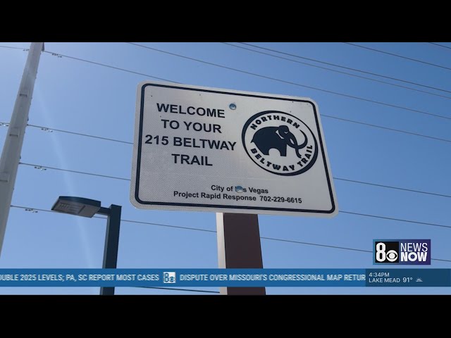 North Las Vegas officials break ground on 215 Northern Beltway Trail expansion