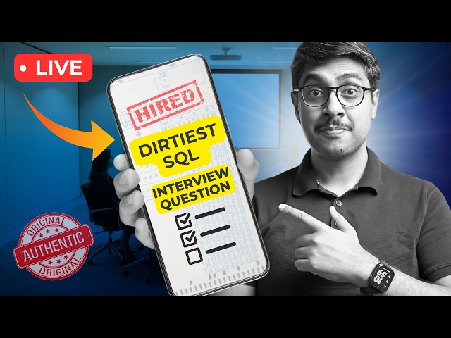 The Critical SQL Interview Question You Need to Practice Now