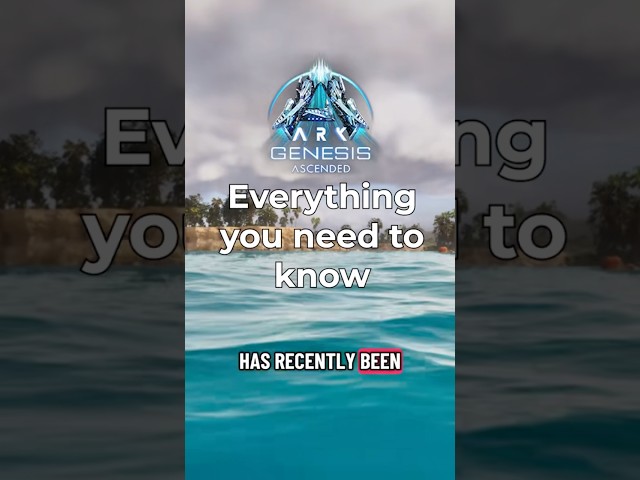 Everything YOU need to know about the NEW Genesis Part 1 DLC in Ark Survival Ascended #ark #gaming