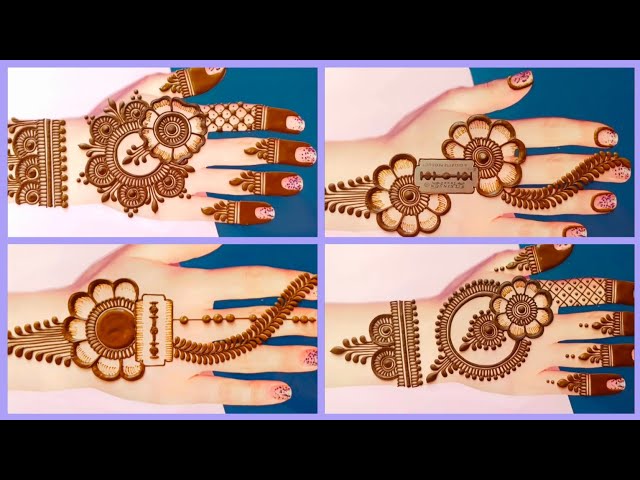 New mehndi designs 2026|simple mehndi designs | मेहंदी डिजाइन | front and back hand mehndi designs 