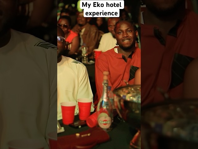 Eko hotel experience 😂 #youtubeshorts #comedy