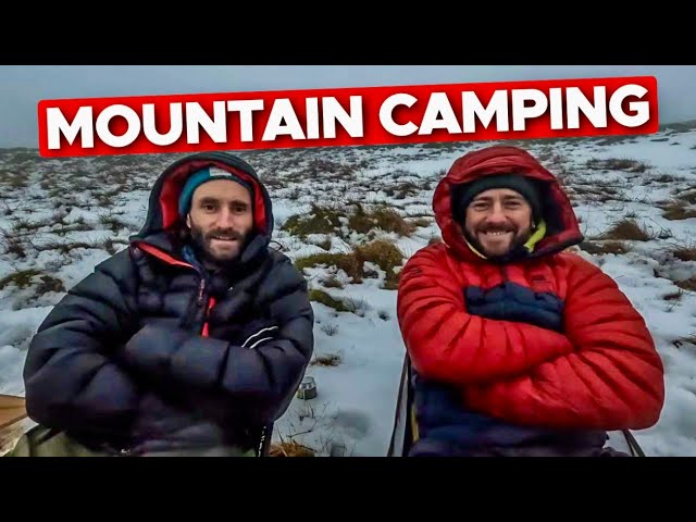 WINTER Mountain Camping in SUB ZERO Temperatures | The Return of JOEY D 