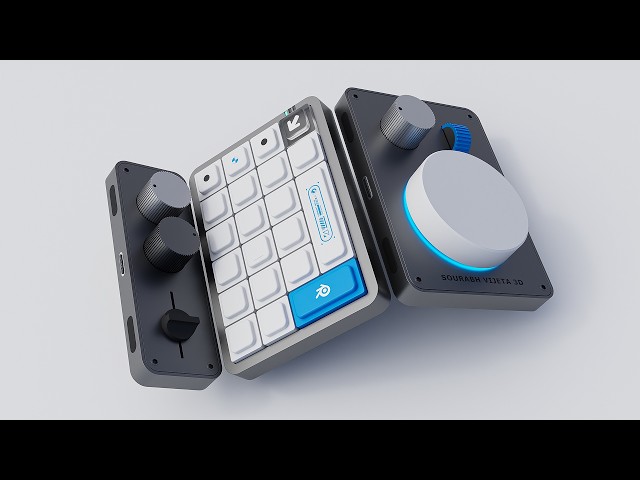How to Model A Modular Keyboard In Blender | Full Tutorial 