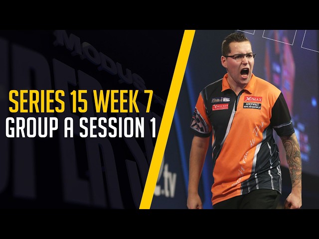WEEK 7 IS HERE! 🏆👀 | Live Darts |  Series 15  Week 7 | Group A Session 1