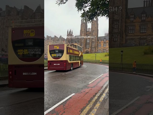London or Edinburgh? 🏰 Which One Would You Choose? #scotland #travel #edinburgh #shorts #london