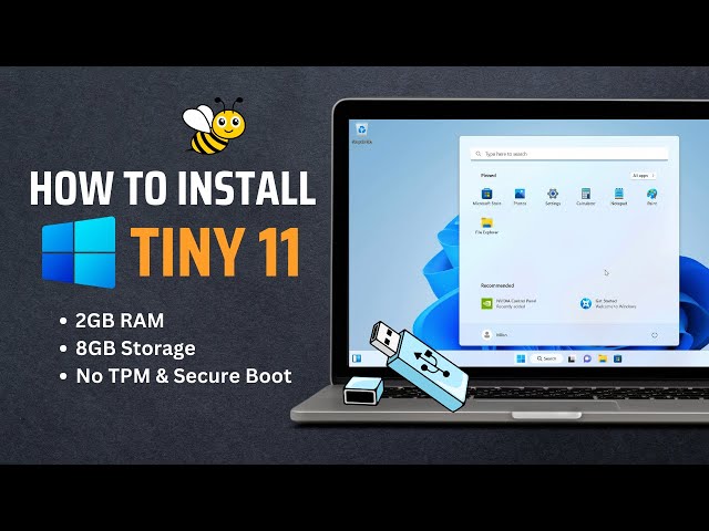Tiny 11: Windows 11 Lite - How to Install & Review (2024)