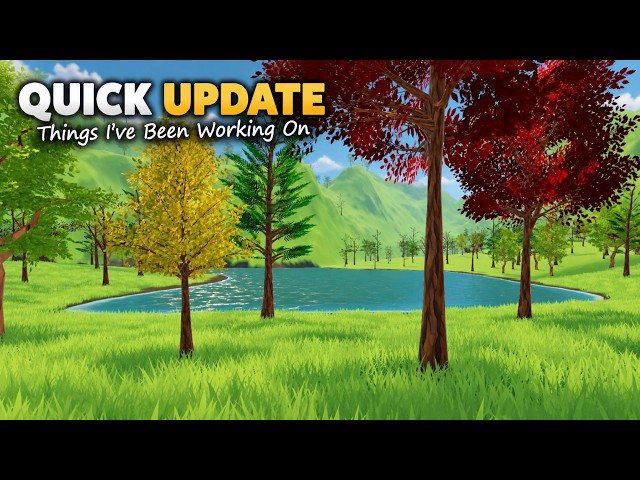Quick Game Dev Update: Trees, Building & More