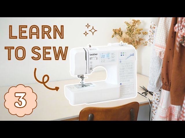 How To Sew With A Sewing Machine (Plus what to look for when purchasing one) | Sewing For Beginners