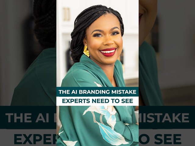 The AI Branding Mistake Experts Need to See