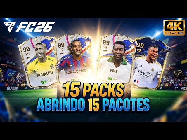 FC 26 - Abrindo 15 Pacotes (Packs) - Ultimate Team | [Xbox Series S™] 4K