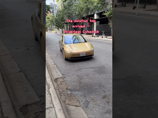 Driverless Cybercab | The solution has arrived, but we still remember the problem ⚠️