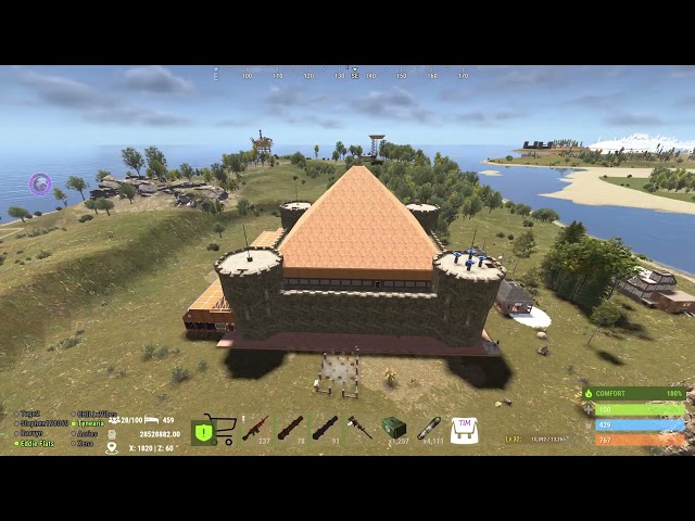 Tim's Place PVE 10x Creative Builds Highlights