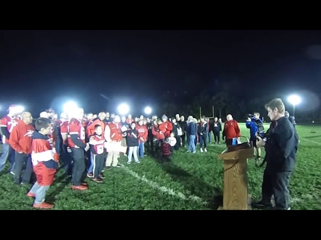 Keyport Football honor long time coach Michael Ciccotelli
