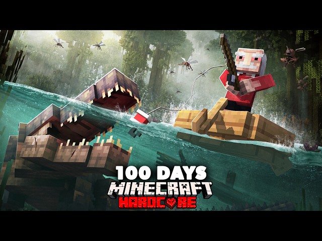 100 Days in the Amazon Rainforest in REALISTIC Minecraft