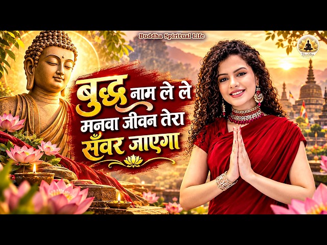 ☸️ बुद्ध नाम ले ले मनवा जीवन तेरा सँवर जाएगा ~ Best Buddha Geet 2026 #buddha