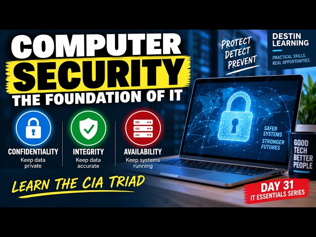 Understanding Computer Security - Day 31 IT Essentials