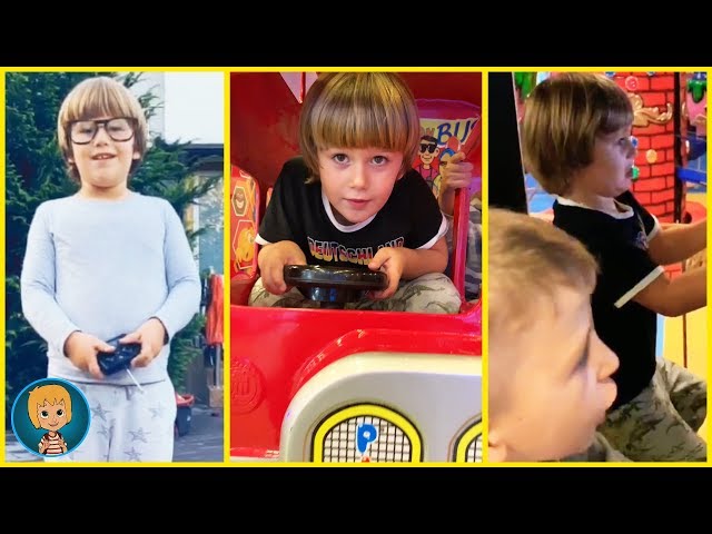 15 Second Story of Gerti - I'm in Slow Motion + Magic Tricks with Daddy
