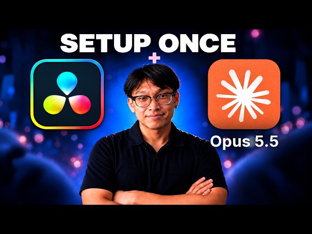 Claude + DaVinci Resolve 21.1 changed how I edit (full workflow)