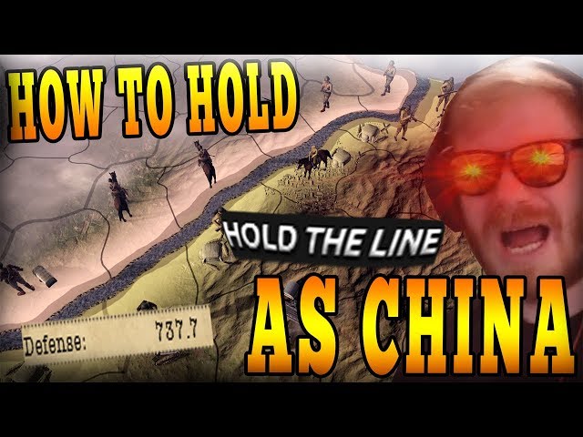 FORTRESS CHINA, HOW TO HOLD BACK JAPAN FOREVER! BEST CHINA GAME YOU WILL SEE! - HOI4 Multiplayer
