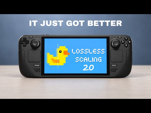 Lossless Scaling on Steam Deck Just Got Better! LSFG-VK 2.0 Guide
