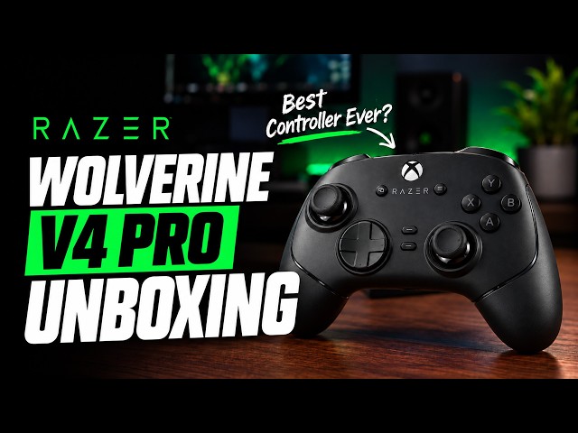 Razer Wolverine V4 Pro Unboxing — Xbox Players, Check This Out!