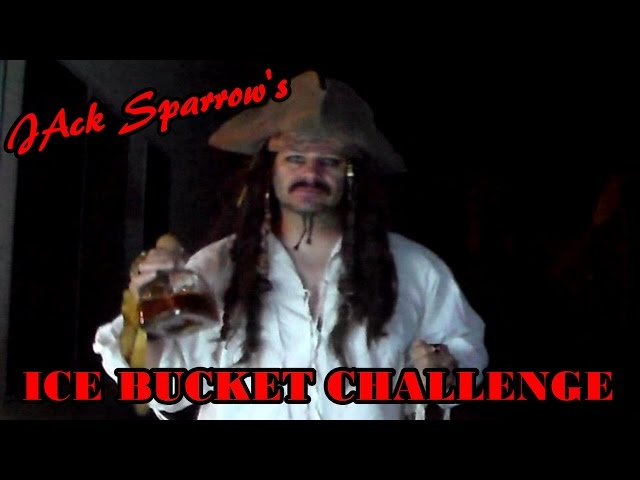 ALS  Ice Bucket Challenge (Jack Sparrow)