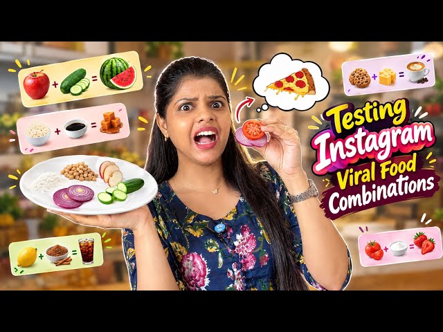 Testing VIRAL Instagram Trending Food combination!! | Jenni’s Hacks