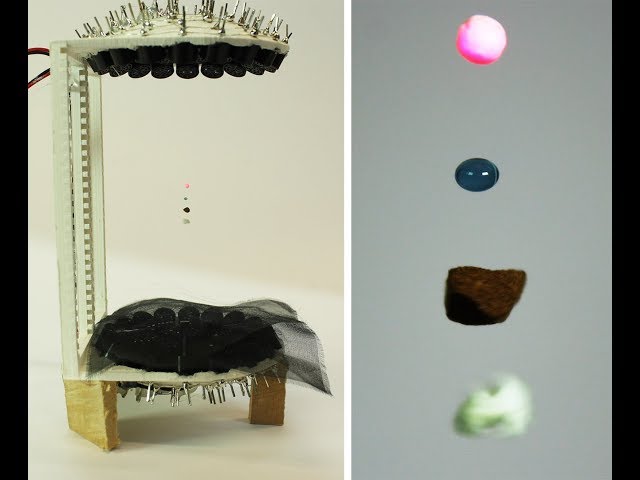 Acoustic Levitator DIY - TinyLev - levitate liquids and insects at home