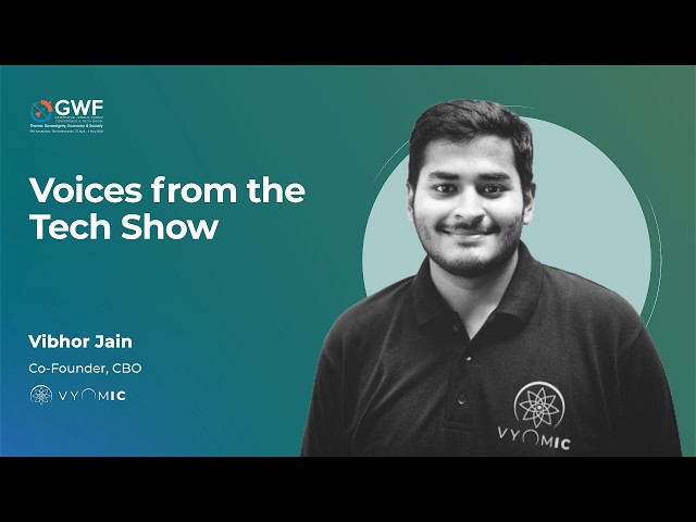 VyomIC at Geospatial World Forum 2026 | Vibhor Jain on the Future of LEO-PNT